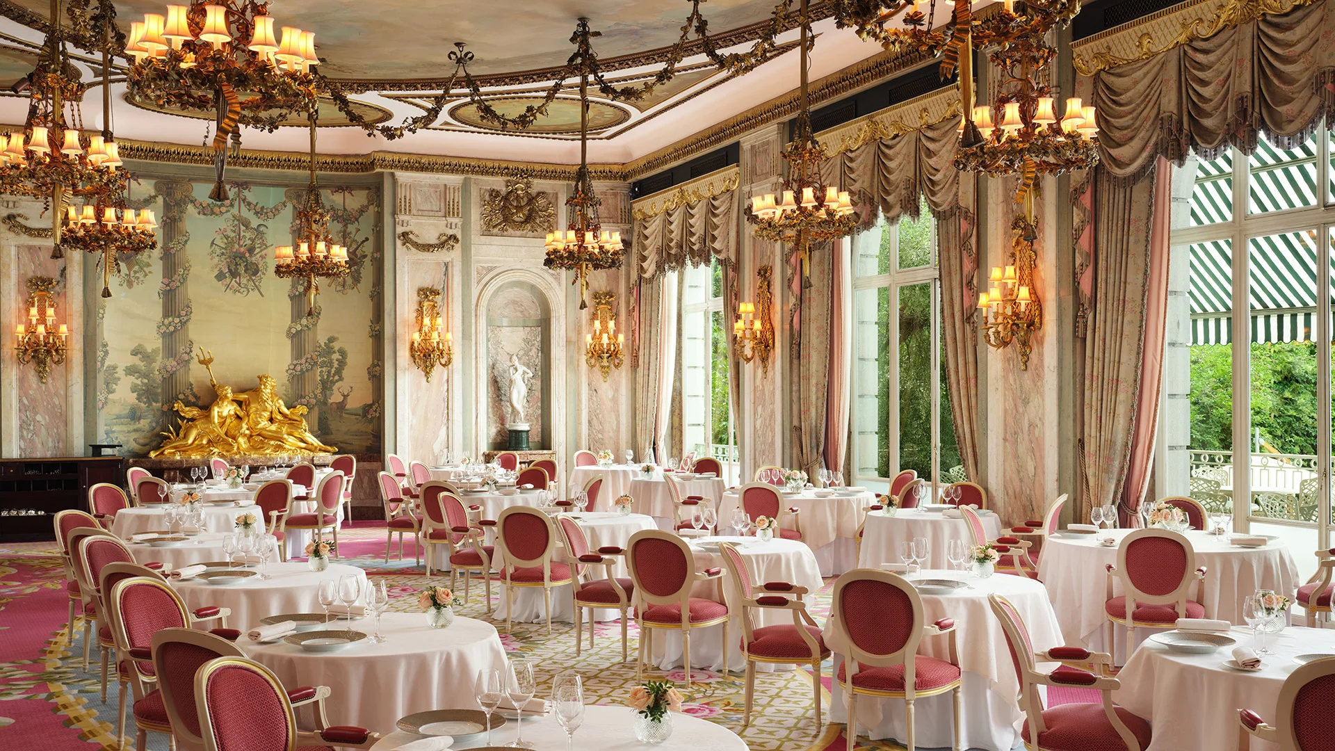 The Two Michelin Star Ritz Restaurant at The Ritz